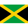 Drapeau Jamaïque (15x10cm) - Sticker/autocollant