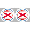 Série Produits de la Bourgogne - 2fois 10cm - Sticker/autocollant