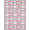Produits Bourgogne - 88fois 2cm - Sticker/autocollant