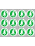 Série Produits du Vercors (12 fois 5x5cm) - Sticker/autocollant