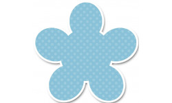 repère bleu (5x4.5cm) - Sticker/autocollant