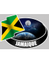 JAMAIQUE (10x14cm) - Sticker/autocollant