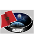 MAROC (10x14cm) - Sticker/autocollant