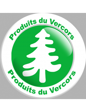 Produits du Vercors (20x20cm) - Sticker/autocollant