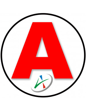 A 03 L'Allier - 15cm - Sticker/autocollant