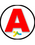 A 04 Les Alpes de Haute-Provence - 15cm - Sticker/autocollant