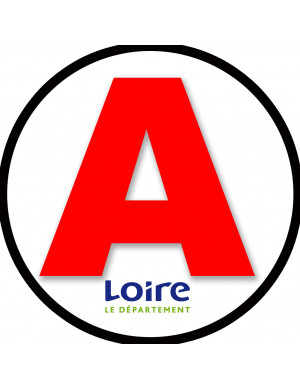 A 42 La Loire - 15cm - Sticker/autocollant