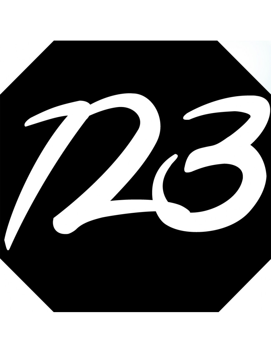 numéroderue123 - architecte 10x10cm - Sticker/autocollant numéroderue123 - architecte 10x10cm - Sticker/autocollant