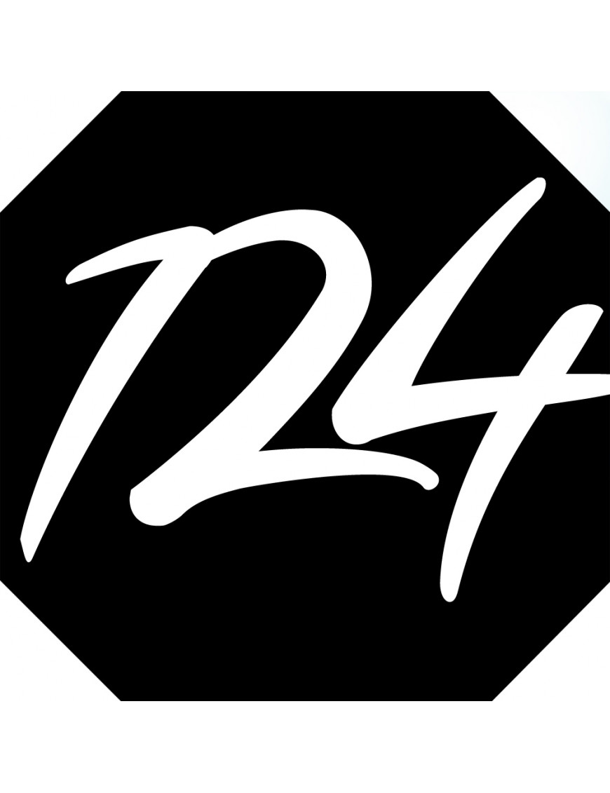numéroderue124 - architecte 10x10cm - Sticker/autocollant numéroderue124 - architecte 10x10cm - Sticker/autocollant