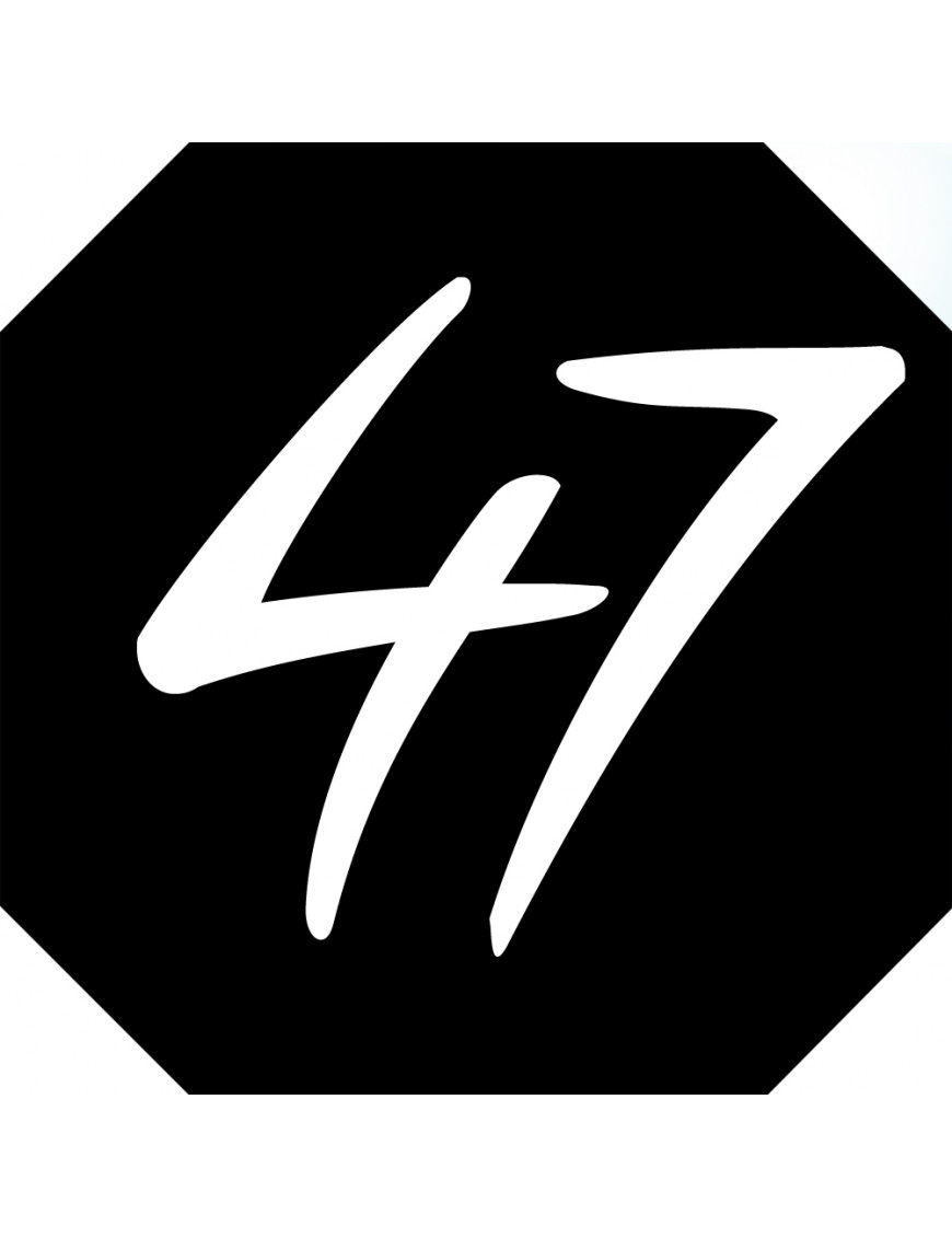 numéroderue47 - architecte 10x10cm - Sticker/autocollant numéroderue47 - architecte 10x10cm - Sticker/autocollant