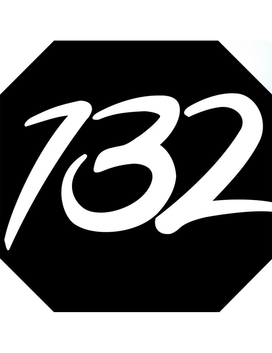 numéroderue132 - architecte 10x10cm - Sticker/autocollant numéroderue132 - architecte 10x10cm - Sticker/autocollant