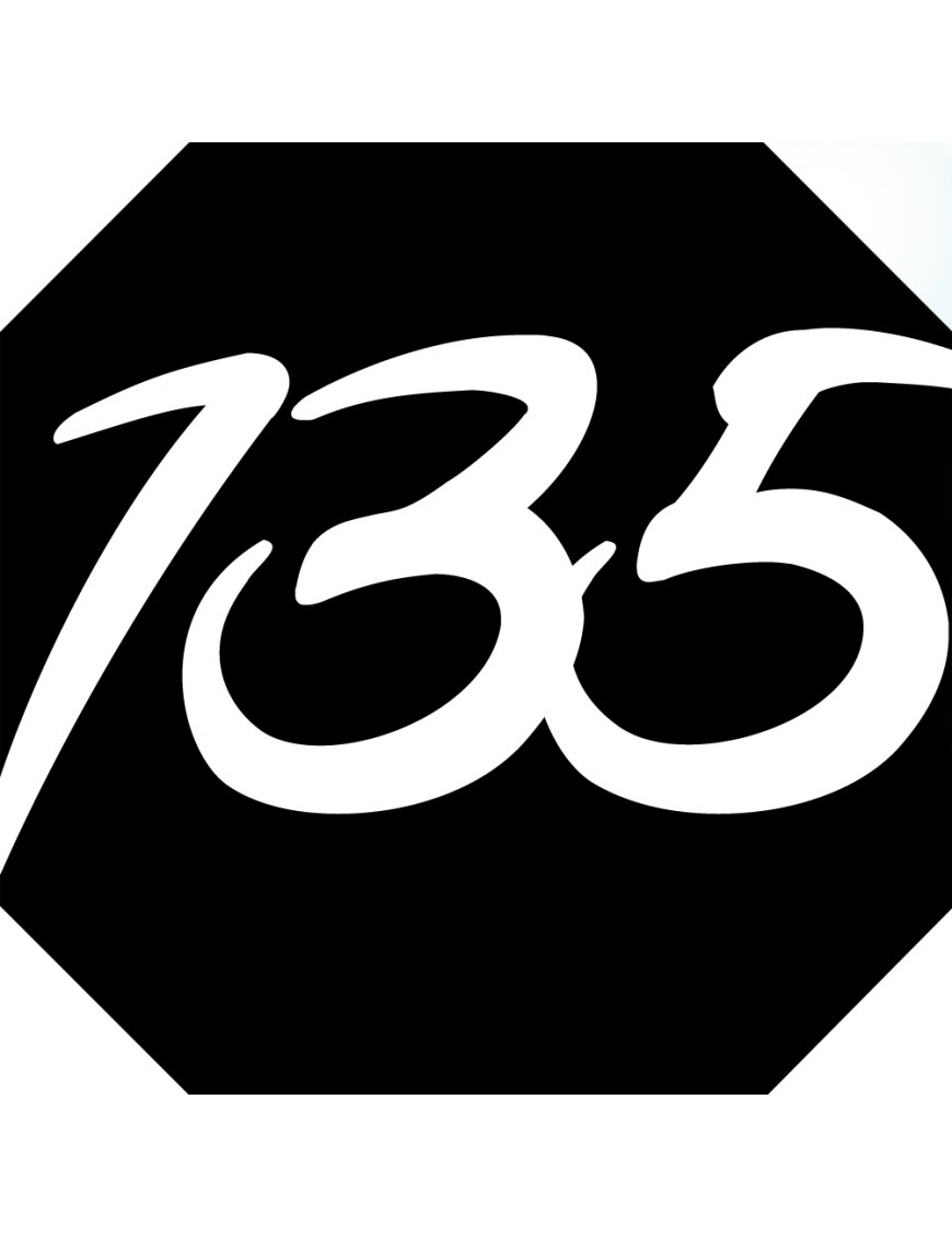 numéroderue135 - architecte 10x10cm - Sticker/autocollant numéroderue135 - architecte 10x10cm - Sticker/autocollant