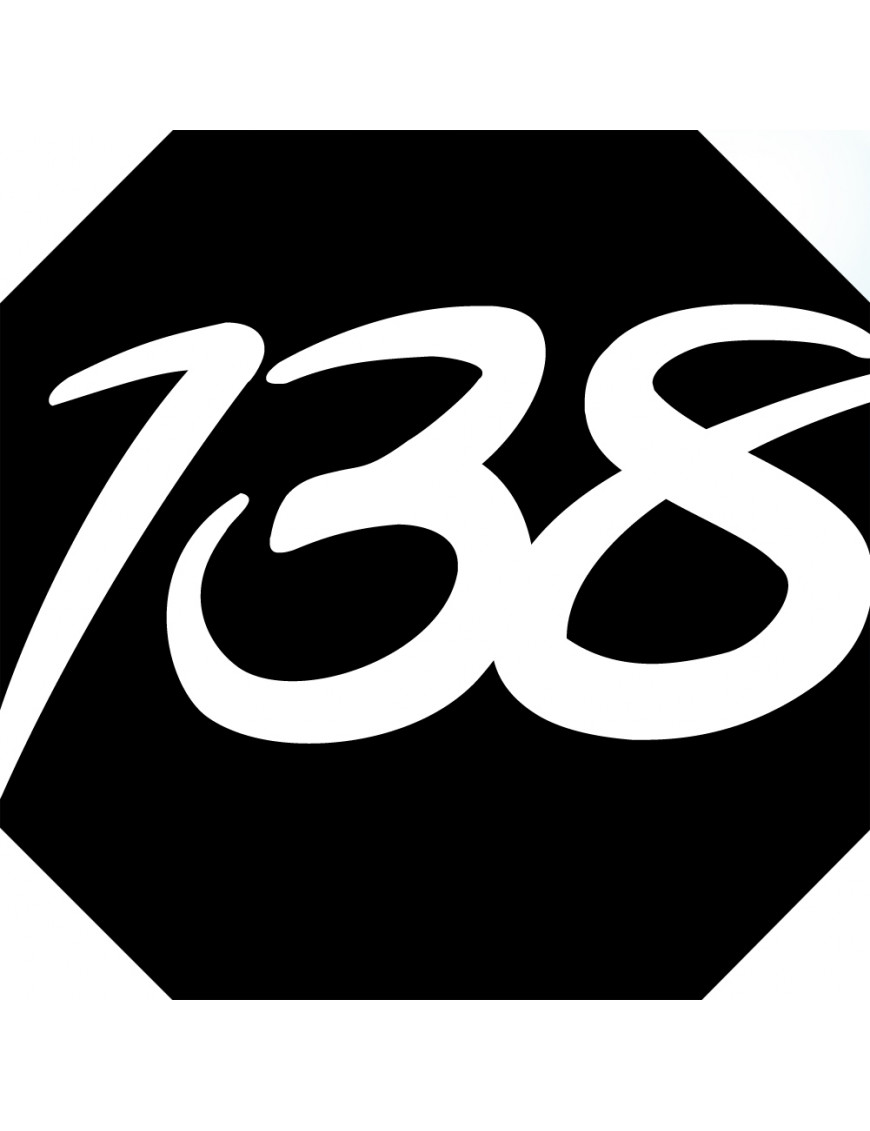 numéroderue138 - architecte 10x10cm - Sticker/autocollant numéroderue138 - architecte 10x10cm - Sticker/autocollant
