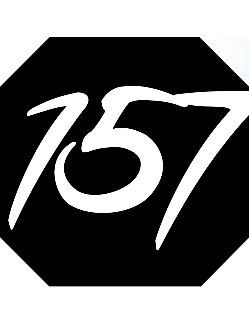 numéroderue157 - architecte 10x10cm - Sticker/autocollant numéroderue157 - architecte 10x10cm - Sticker/autocollant