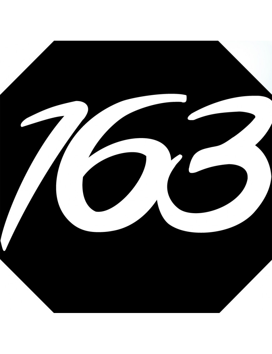numéroderue163 - architecte 10x10cm - Sticker/autocollant numéroderue163 - architecte 10x10cm - Sticker/autocollant