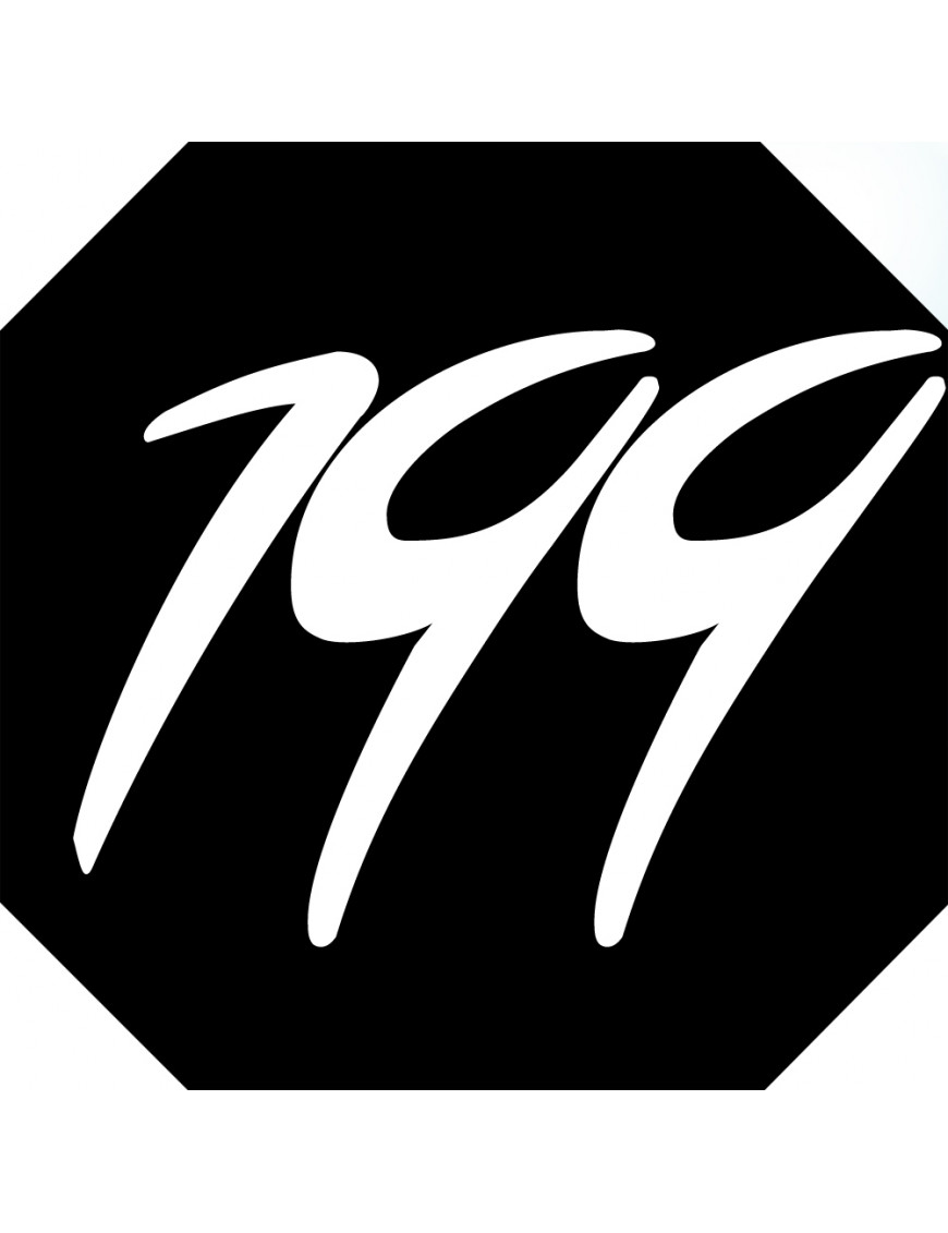 numéroderue199 - architecte 10x10cm - Sticker/autocollant numéroderue199 - architecte 10x10cm - Sticker/autocollant