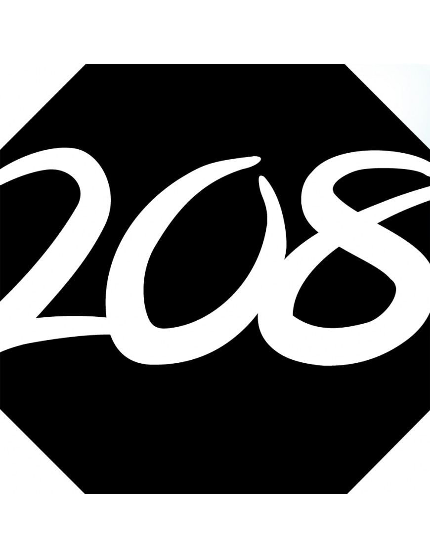 numéroderue208 - architecte 10x10cm - Sticker/autocollant numéroderue208 - architecte 10x10cm - Sticker/autocollant