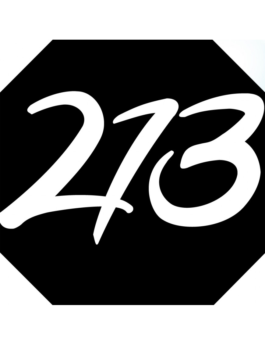 numéroderue213 - architecte 10x10cm - Sticker/autocollant numéroderue213 - architecte 10x10cm - Sticker/autocollant