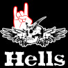 Hells reconnaissance (15x15cm) - Sticker/autocollant