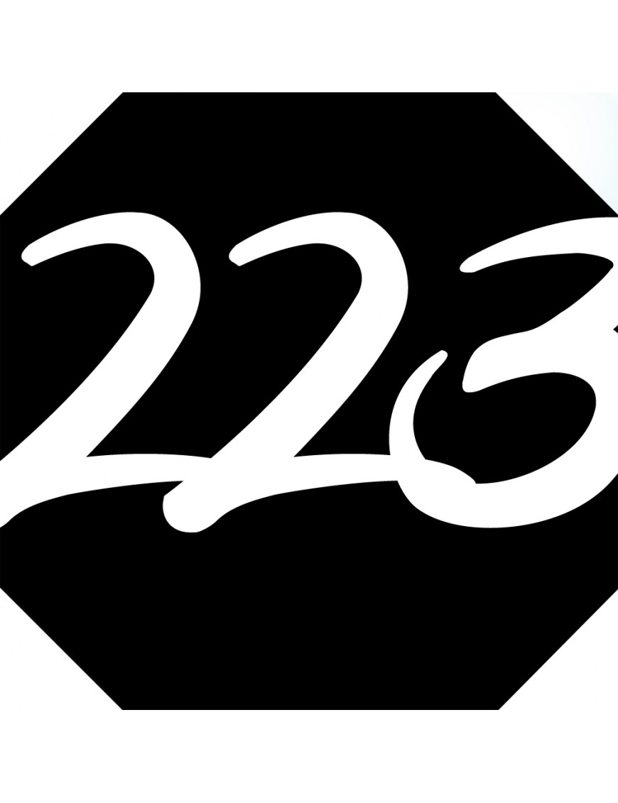 numéroderue223 - architecte 10x10cm - Sticker/autocollant numéroderue223 - architecte 10x10cm - Sticker/autocollant