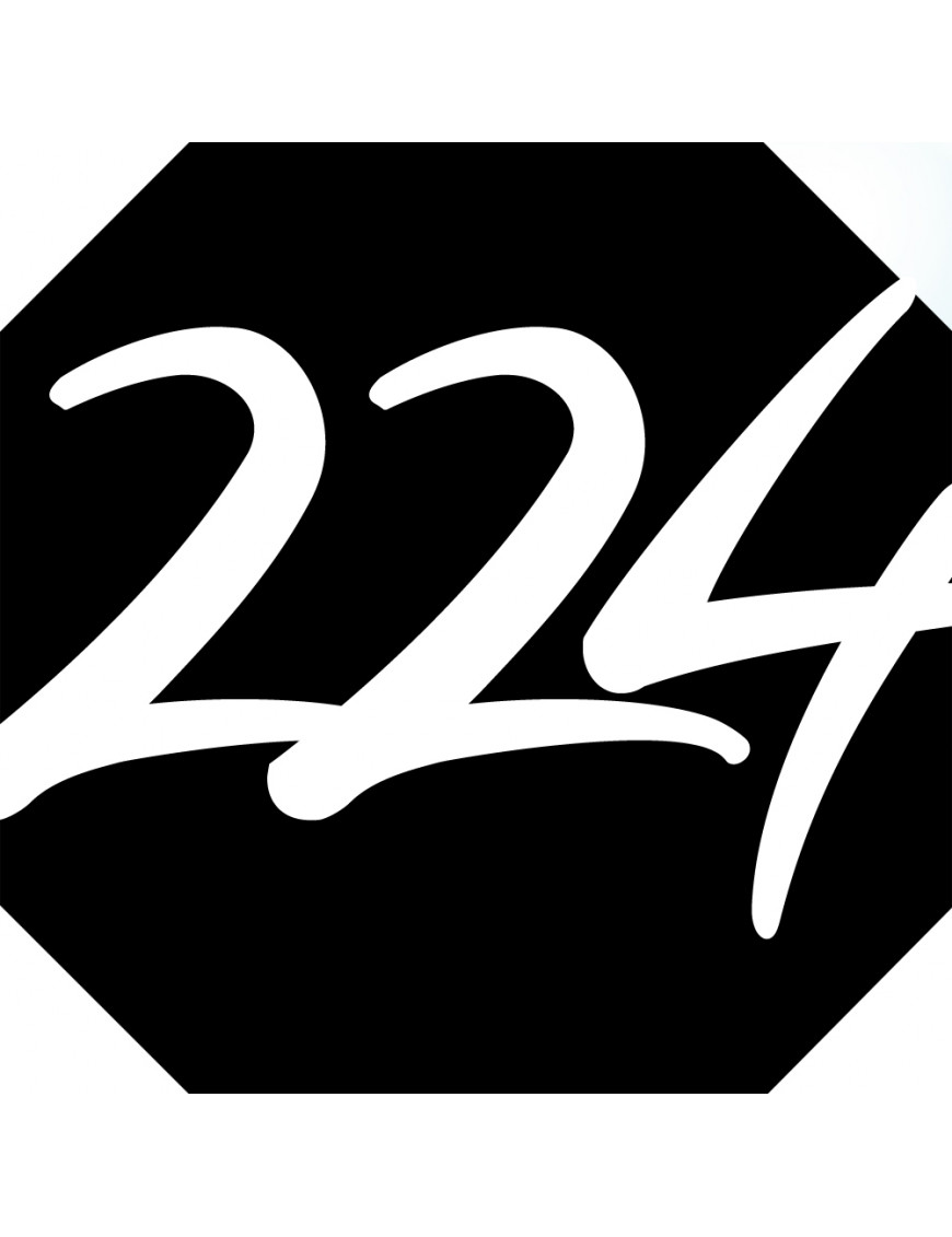 numéroderue224 - architecte 10x10cm - Sticker/autocollant numéroderue224 - architecte 10x10cm - Sticker/autocollant