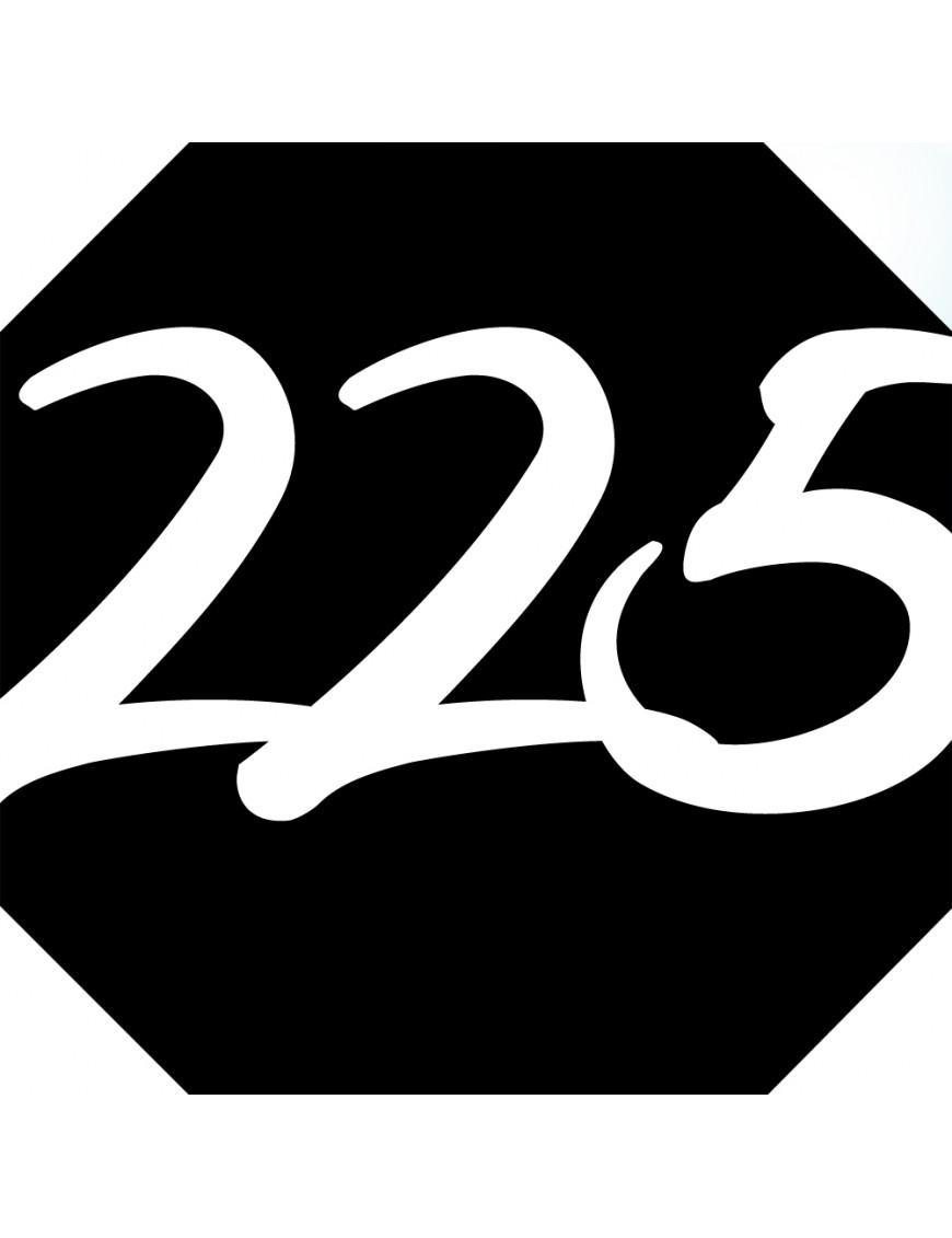 numéroderue225 - architecte 10x10cm - Sticker/autocollant numéroderue225 - architecte 10x10cm - Sticker/autocollant