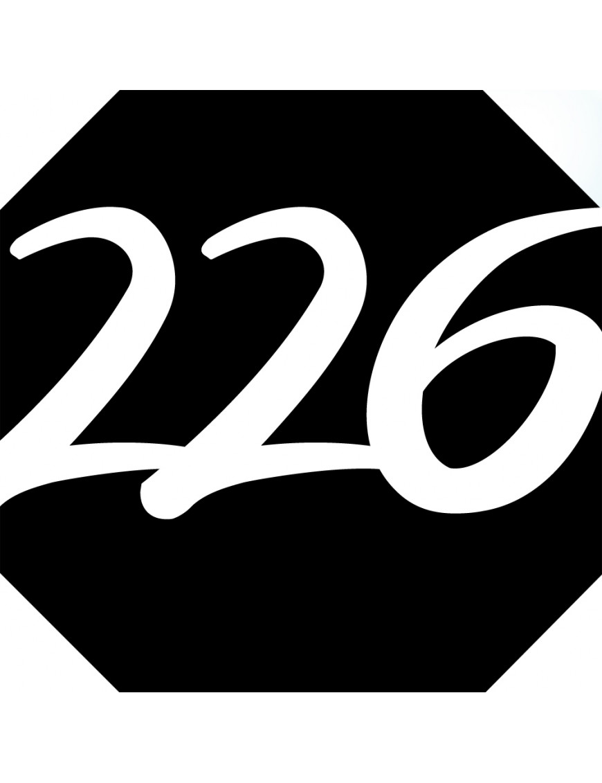 numéroderue226 - architecte 10x10cm - Sticker/autocollant numéroderue226 - architecte 10x10cm - Sticker/autocollant