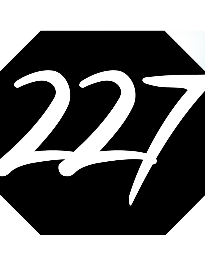 numéroderue227 - architecte 10x10cm - Sticker/autocollant numéroderue227 - architecte 10x10cm - Sticker/autocollant