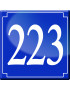 numéroderue223 - classique 10x10cm - Sticker/autocollant