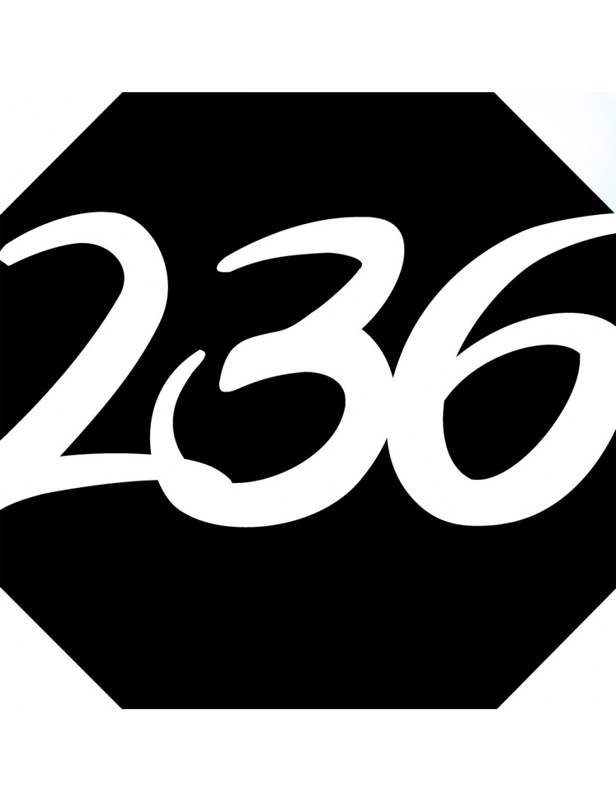 numéroderue236 - architecte 10x10cm - Sticker/autocollant numéroderue236 - architecte 10x10cm - Sticker/autocollant