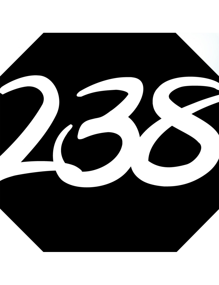 numéroderue238 - architecte 10x10cm - Sticker/autocollant numéroderue238 - architecte 10x10cm - Sticker/autocollant