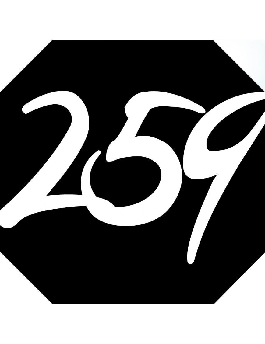 numéroderue259 - architecte 10x10cm - Sticker/autocollant numéroderue259 - architecte 10x10cm - Sticker/autocollant