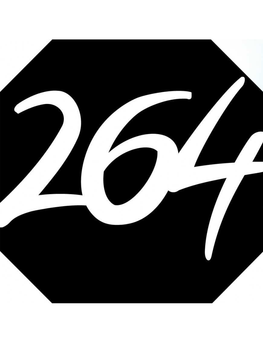 numéroderue264 - architecte 10x10cm - Sticker/autocollant numéroderue264 - architecte 10x10cm - Sticker/autocollant