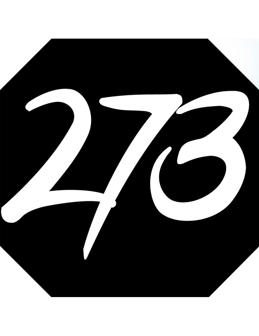 numéroderue273 - architecte 10x10cm - Sticker/autocollant numéroderue273 - architecte 10x10cm - Sticker/autocollant