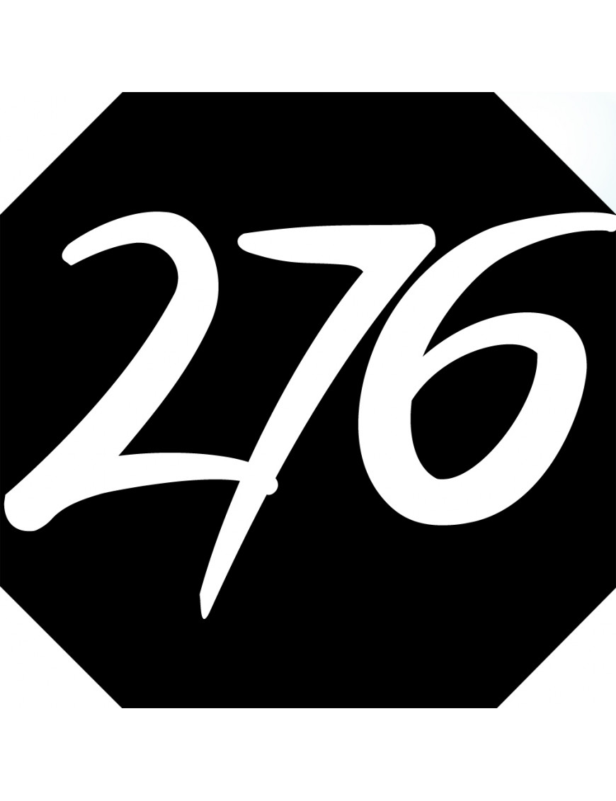 numéroderue276 - architecte 10x10cm - Sticker/autocollant numéroderue276 - architecte 10x10cm - Sticker/autocollant