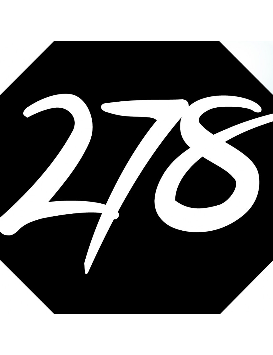 numéroderue278 - architecte 10x10cm - Sticker/autocollant numéroderue278 - architecte 10x10cm - Sticker/autocollant