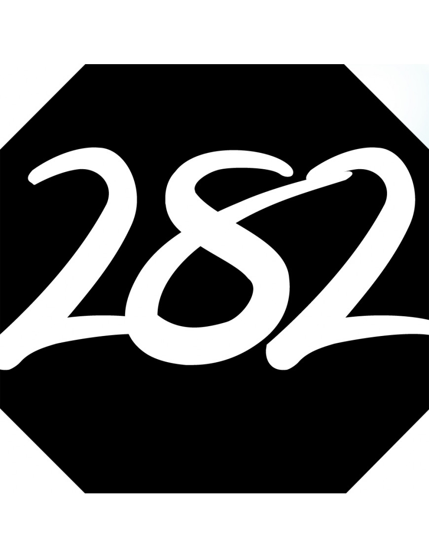 numéroderue282 - architecte 10x10cm - Sticker/autocollant numéroderue282 - architecte 10x10cm - Sticker/autocollant