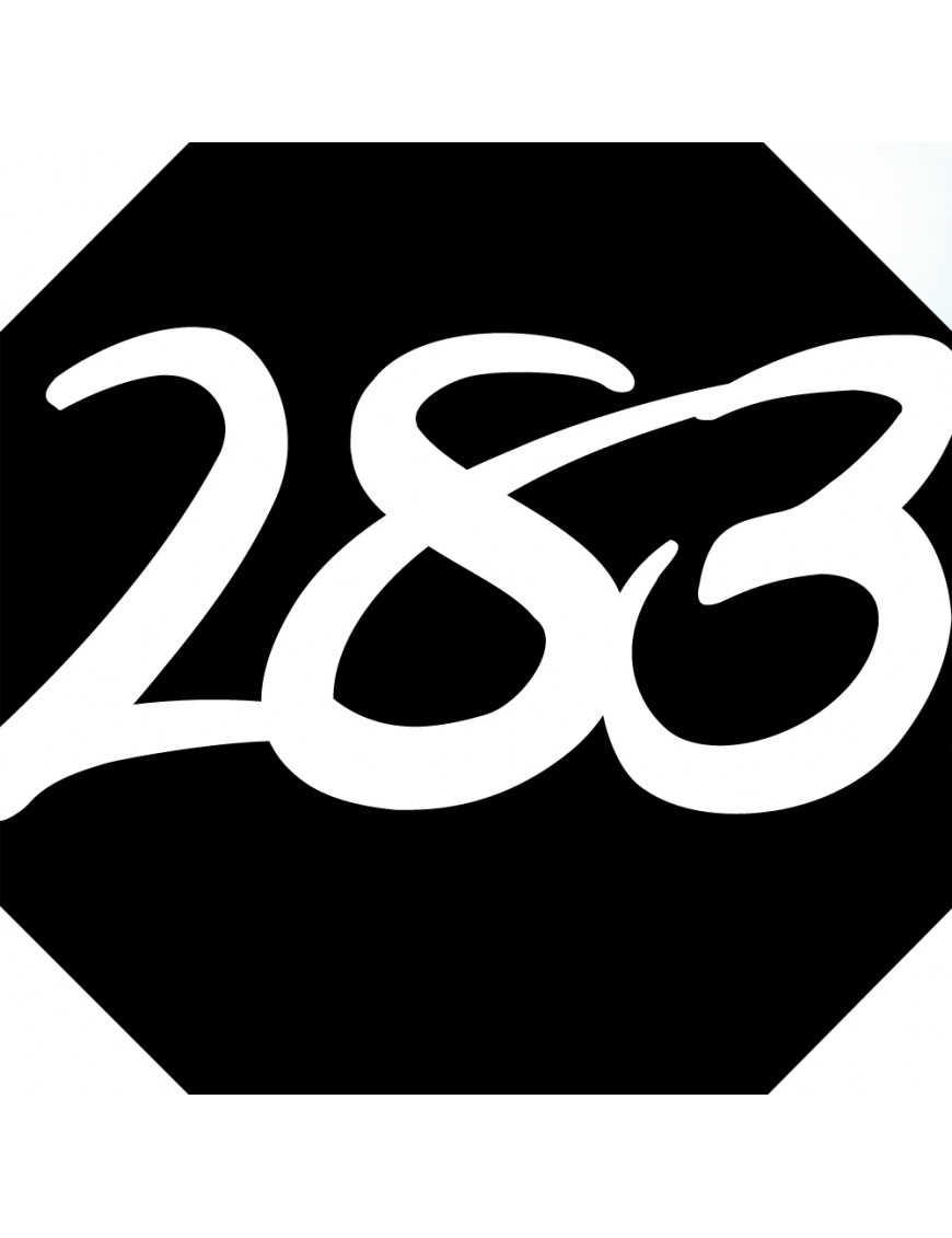 numéroderue283 - architecte 10x10cm - Sticker/autocollant numéroderue283 - architecte 10x10cm - Sticker/autocollant