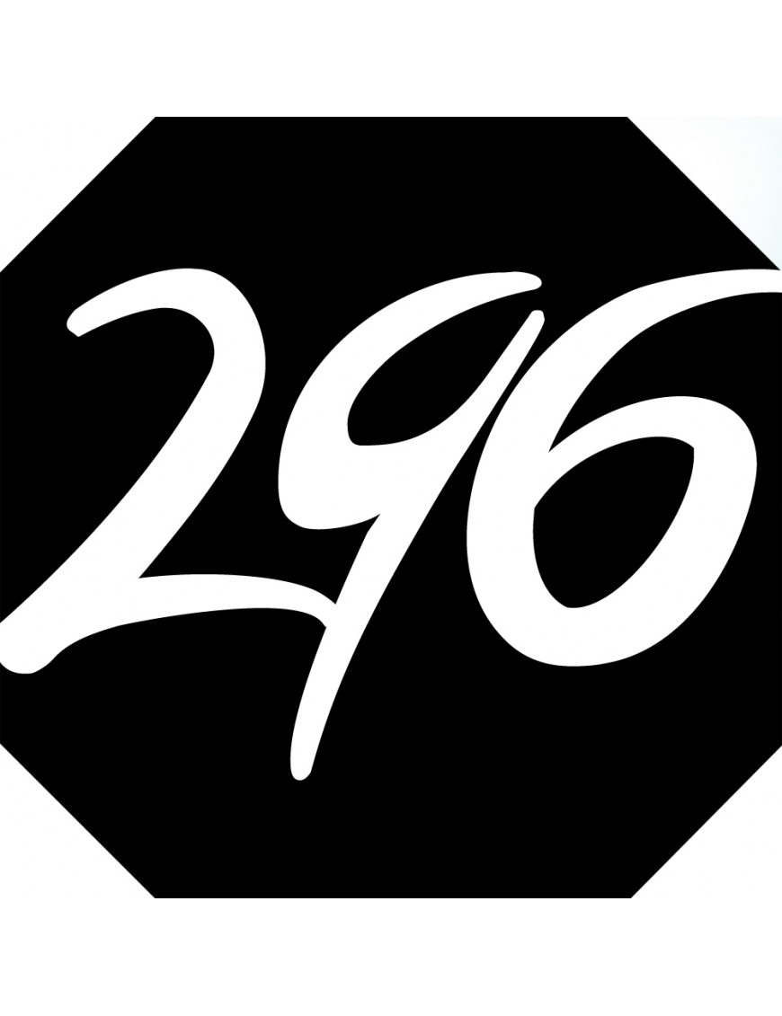 numéroderue296 - architecte 10x10cm - Sticker/autocollant numéroderue296 - architecte 10x10cm - Sticker/autocollant