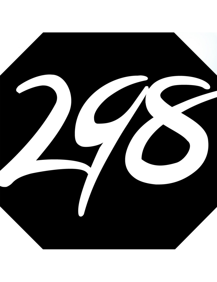 numéroderue298 - architecte 10x10cm - Sticker/autocollant numéroderue298 - architecte 10x10cm - Sticker/autocollant