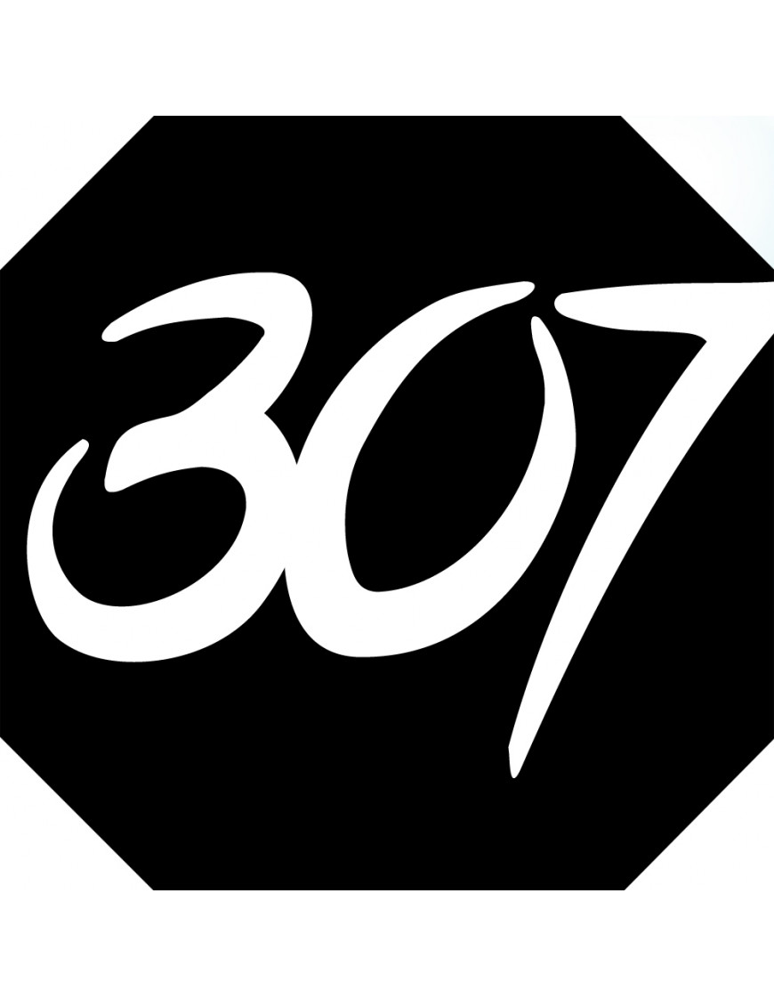 numéroderue307 - architecte 10x10cm - Sticker/autocollant numéroderue307 - architecte 10x10cm - Sticker/autocollant