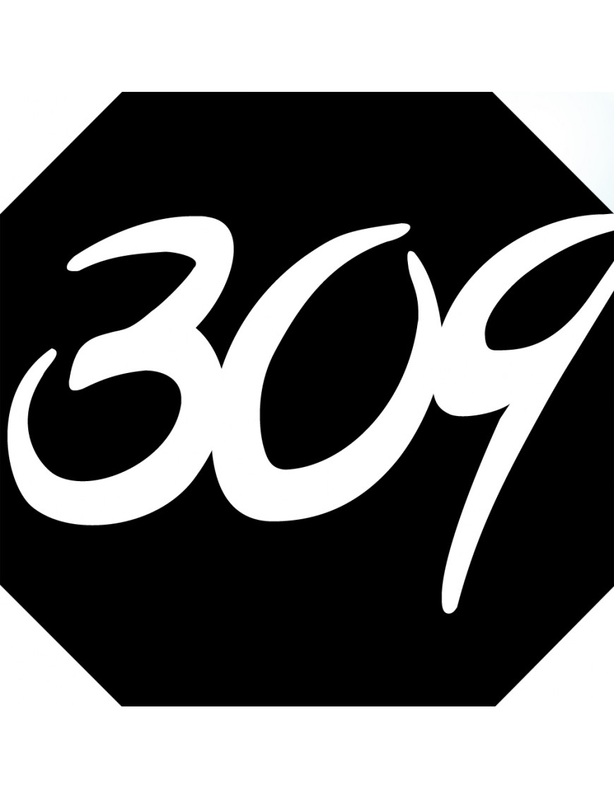 numéroderue309 - architecte 10x10cm - Sticker/autocollant numéroderue309 - architecte 10x10cm - Sticker/autocollant