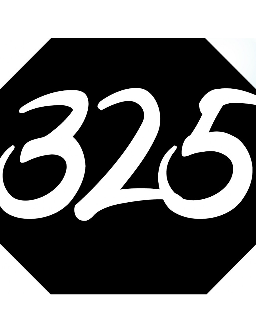 numéroderue325 - architecte 10x10cm - Sticker/autocollant numéroderue325 - architecte 10x10cm - Sticker/autocollant