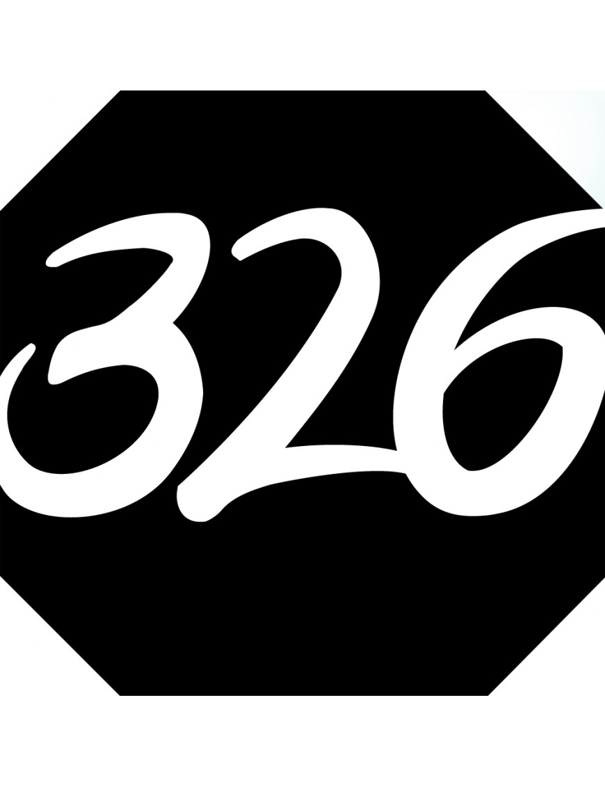 numéroderue326 - architecte 10x10cm - Sticker/autocollant numéroderue326 - architecte 10x10cm - Sticker/autocollant