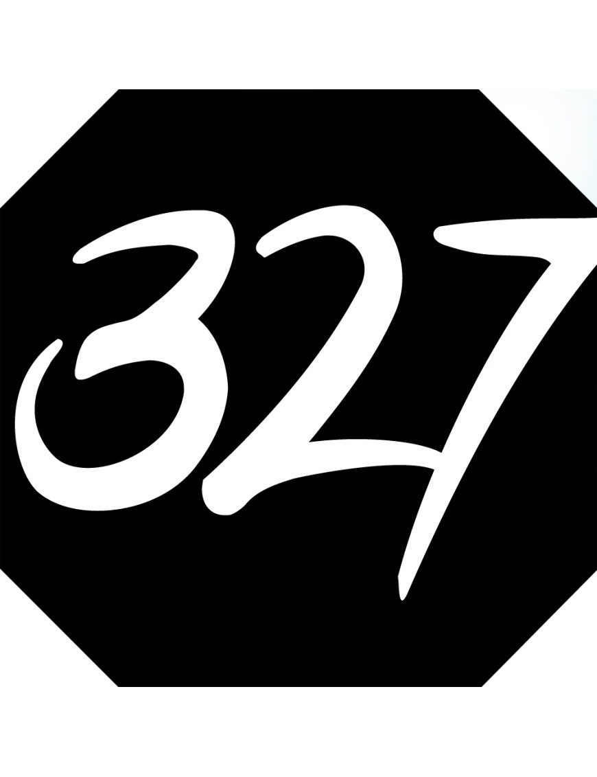 numéroderue327 - architecte 10x10cm - Sticker/autocollant numéroderue327 - architecte 10x10cm - Sticker/autocollant