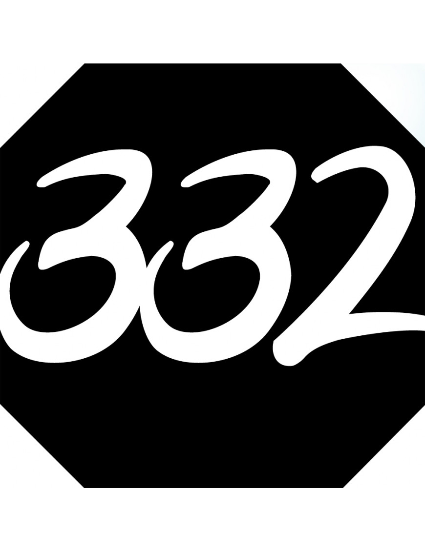 numéroderue332 - architecte 10x10cm - Sticker/autocollant numéroderue332 - architecte 10x10cm - Sticker/autocollant