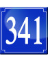 numéroderue341 - classique 10x10cm - Sticker/autocollant