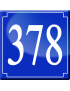 numéroderue378 - classique 10x10cm - Sticker/autocollant