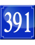 numéroderue391- classique 10x10cm - Sticker/autocollant