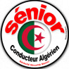 conducteur Sénior Algérien - 15cm - Sticker/autocollant